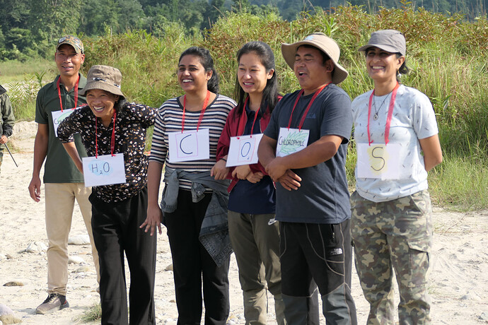 Demonstration of an activity that is conducted during our annual nature camps for students_NEAD workshop_November 2024