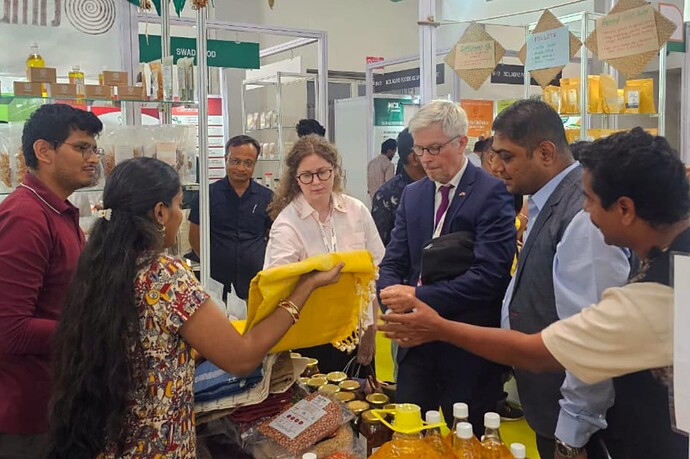 The Enterprises team showcased the various products of the Cooperatives promoted by the Timbaktu Collective at the BioFach Expo 2026.