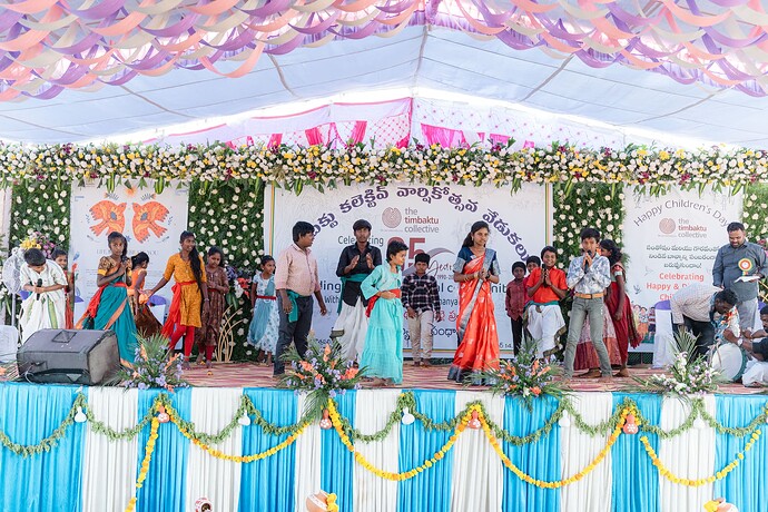 Drama performed by Children at 35 years celebrations