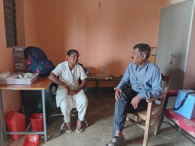 PHC subcentre visit